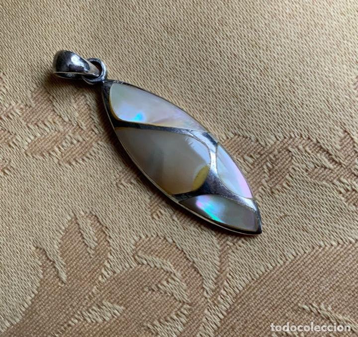 Joyeria: COLGANTE PLATA DE LEY 925 Y NACAR - Foto 3