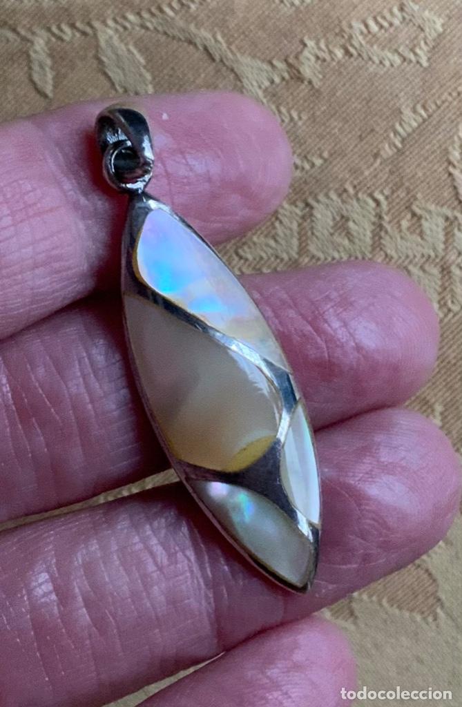 Joyeria: COLGANTE PLATA DE LEY 925 Y NACAR - Foto 8