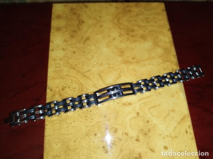 Joyeria: Pulsera hombre acero - Foto 1