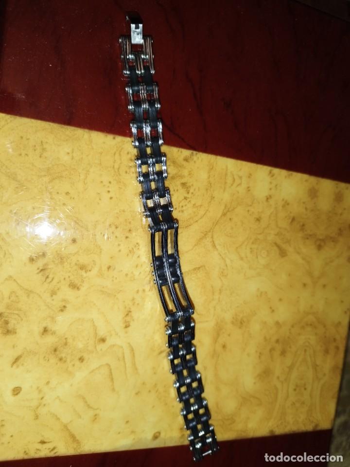 Joyeria: Pulsera hombre acero - Foto 2