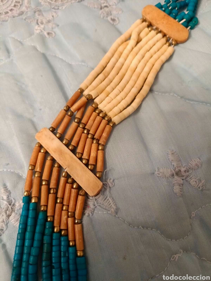 Joyeria: Collar de Kashmira color turquesa - Foto 4
