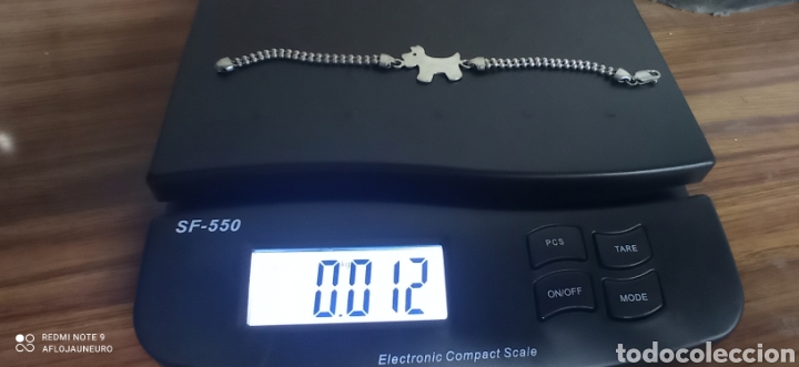 Joyeria: Preciosa pulsera de plata con perrito marcada 925 - Foto 3