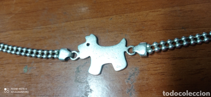 Joyeria: Preciosa pulsera de plata con perrito marcada 925 - Foto 1