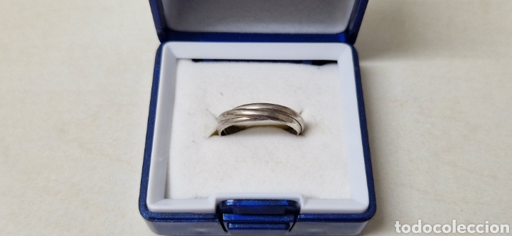 Joyeria: ANILLO EN 3 ANILLOS EN PLATA DE LEY COMPROBADO - Foto 4