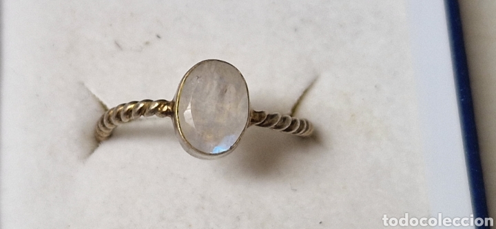 Joyeria: ANILLO DE PLATA DE LEY Y PIEDRA LUNA - Foto 5