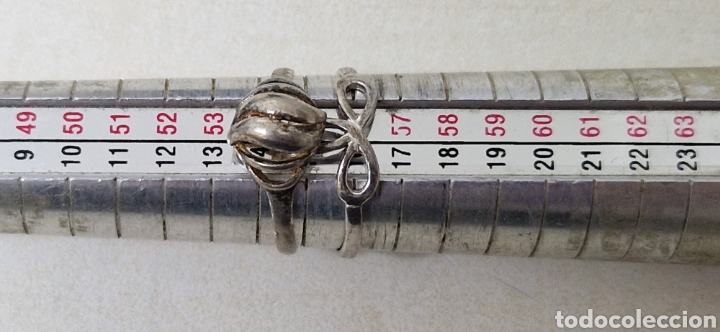 Joyeria: 2 ANILLOS DE PLATA DE LEY COMPROBADO - Foto 2
