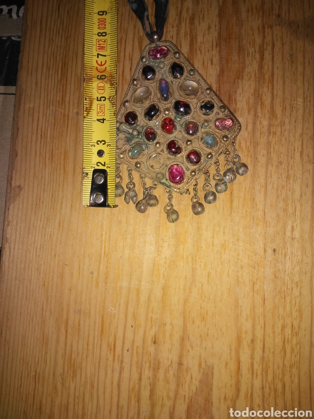 Joyeria: Collar nepal&iacute; repujado con piedras duras - Foto 4