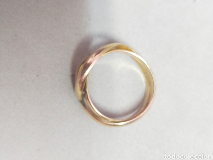 Joyeria: ANILLO O SORTIJA CON BA&Ntilde;O DE ORO - Foto 5