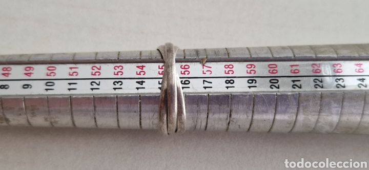 Joyeria: ANILLO EN 3 ANILLOS DE PLATA DE LEY COMPROBADO - Foto 3