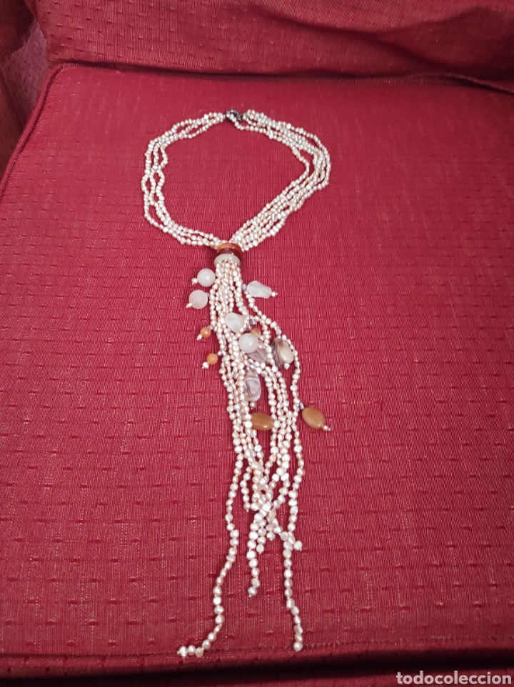 Joyeria: Collar de perlas y piedras semi preciosas - Foto 2