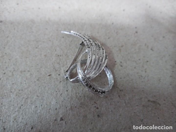 Joyeria: BONITO BROCHE DE METAL ANTIGUO - Foto 3