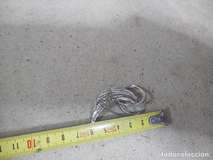 Joyeria: BONITO BROCHE DE METAL ANTIGUO - Foto 7