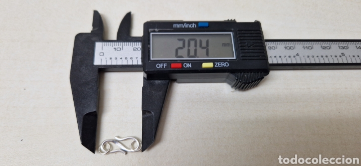 Joyeria: CIERRE EN PLATA 925 DE 2 MIRAS DE 2 CM - Foto 5
