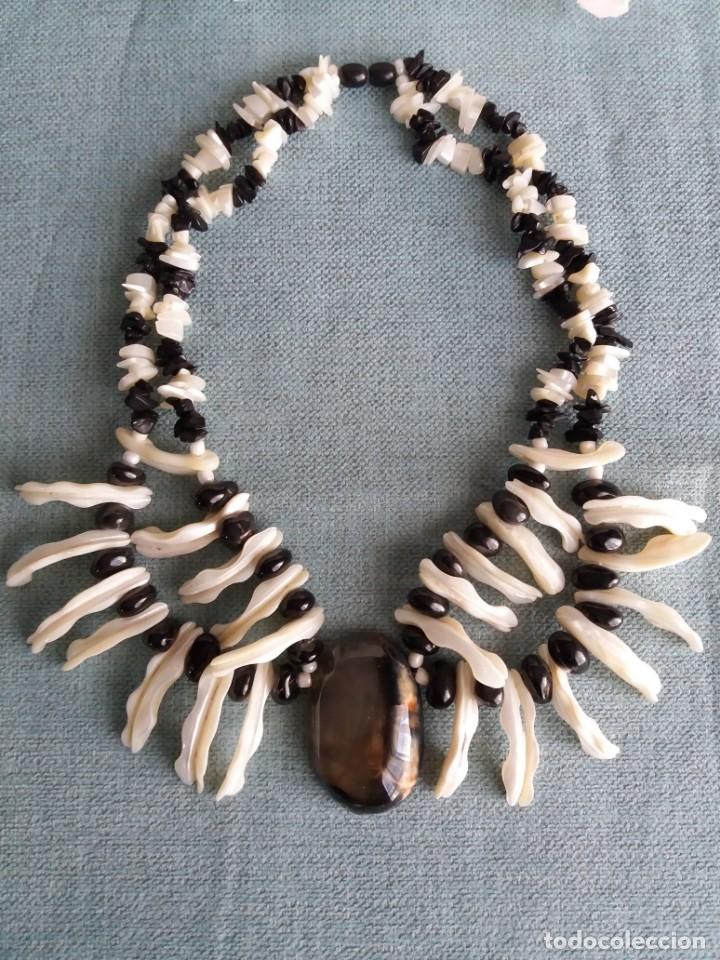 Joyeria: COLLAR MINERAL &Oacute;NIX Y N&Aacute;CAR NATURAL - Foto 4