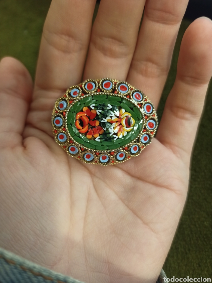 Joyeria: Bonito broche en mosaico. REF-930 - Foto 3