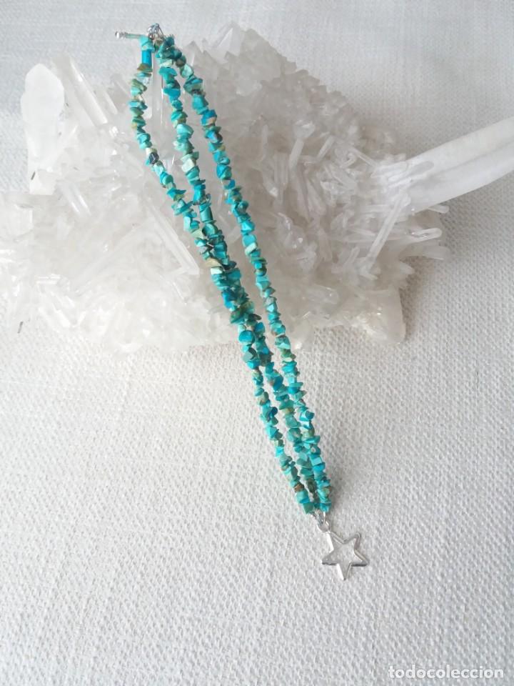 Joyeria: PULSERA TURQUESAS Y PLATA DE LEY - Foto 2