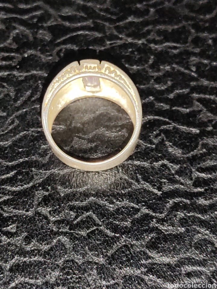 Joyeria: Anillo de plata 925 con amatista natural. - Foto 5