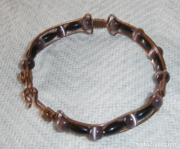 Joyeria: pulsera turca de cobre con piedras tipicas - Foto 1