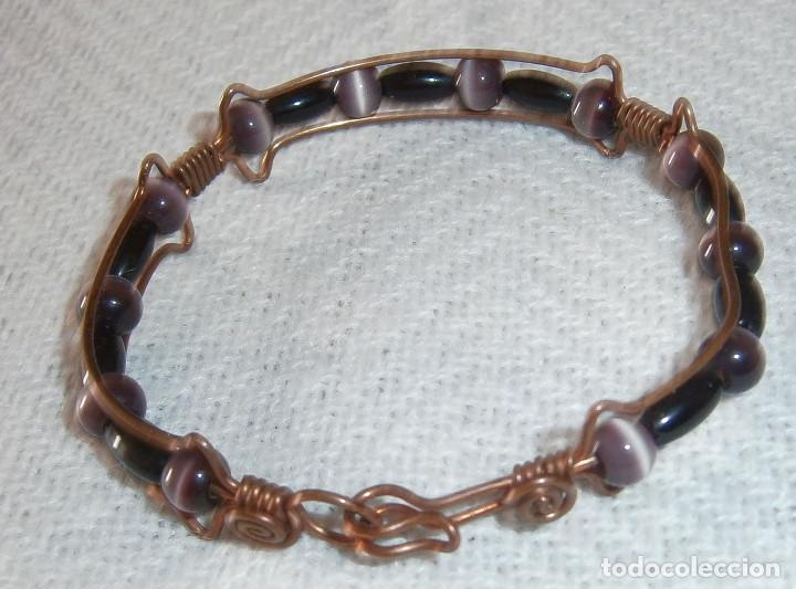 Joyeria: pulsera turca de cobre con piedras tipicas - Foto 2