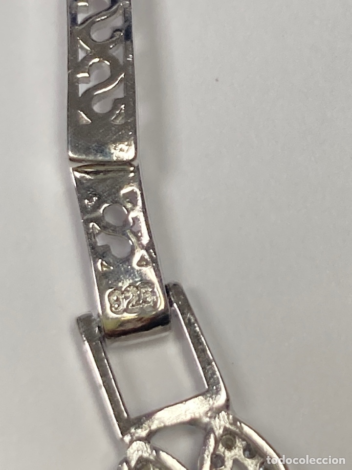 Joyeria: Pulsera de plata rodiada y circonitas - Foto 5