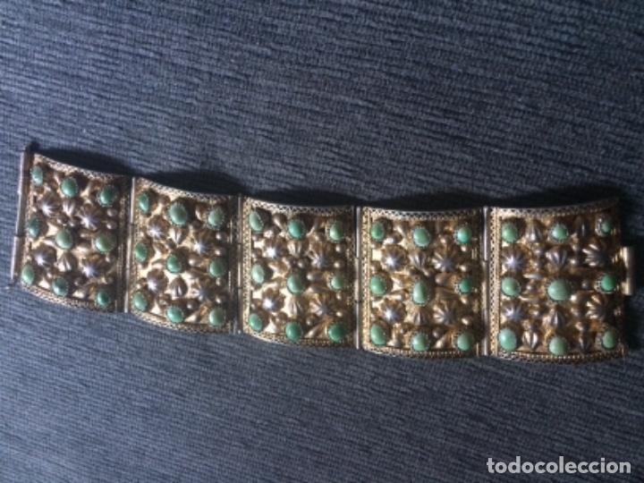 Joyeria: Pulsera plata turquesas - Foto 2