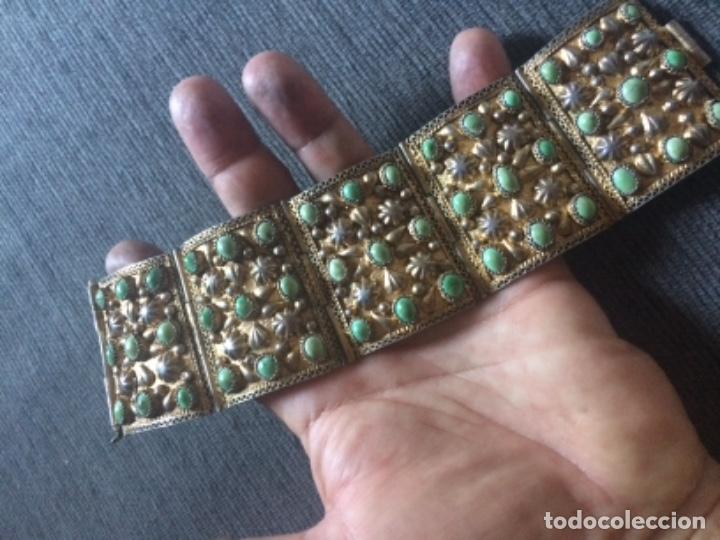 Joyeria: Pulsera plata turquesas - Foto 5