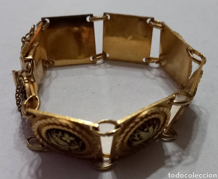 Joyeria: Pulsera damasquinada vintage - Foto 3