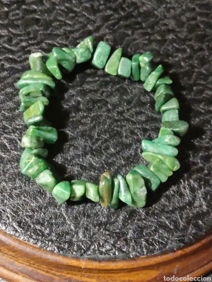 Joyeria: Pulsera de cuarzo verde. - Foto 1