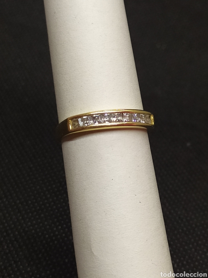 Joyeria: Anillo de oro tipo alianza. Oro 18k. - Foto 3