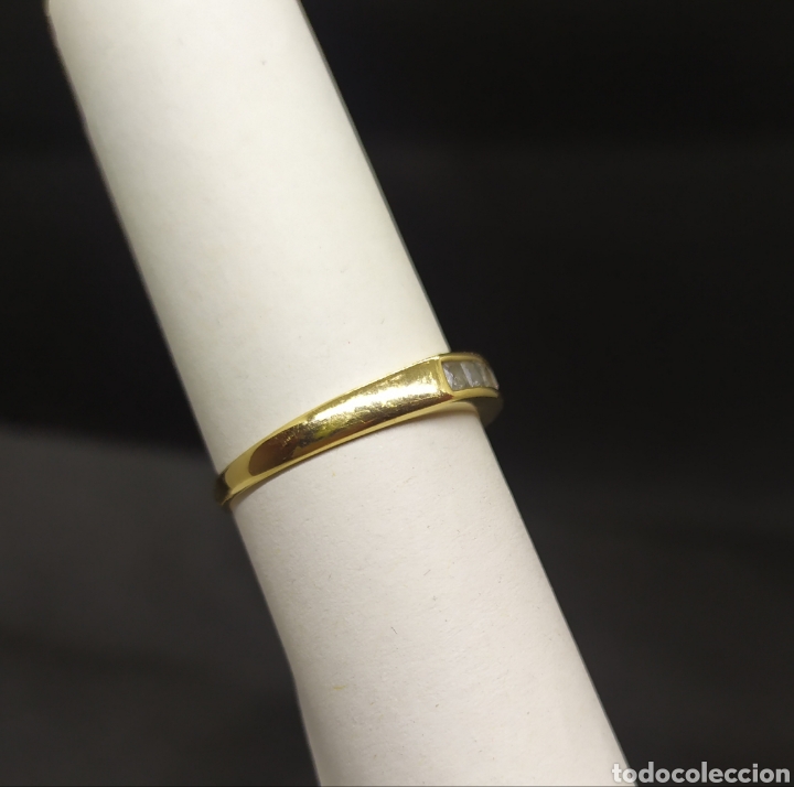 Joyeria: Anillo de oro tipo alianza. Oro 18k. - Foto 4