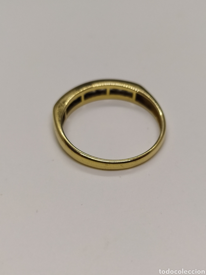 Joyeria: Anillo de oro tipo alianza. Oro 18k. - Foto 5