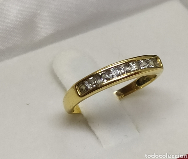 Joyeria: Anillo de oro tipo alianza. Oro 18k. - Foto 1