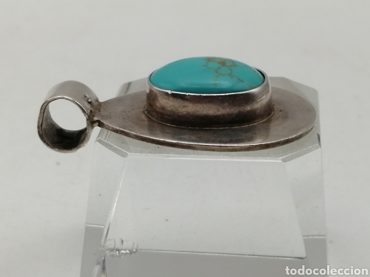 Joyeria: Colgante plata de ley y turquesa - Foto 4