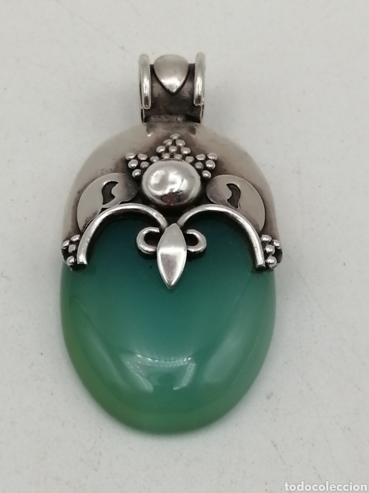 Joyeria: Colgante plata de ley y jade - Foto 2