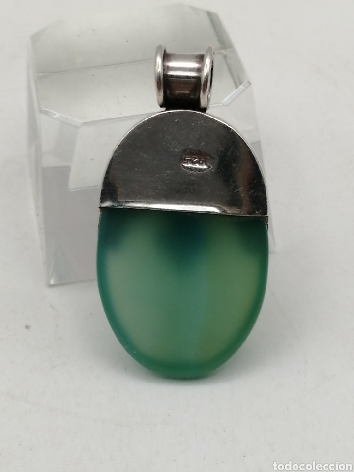 Joyeria: Colgante plata de ley y jade - Foto 3