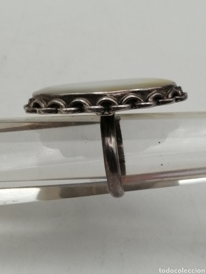 Joyeria: Anillo plata de ley y n&aacute;car - Foto 4