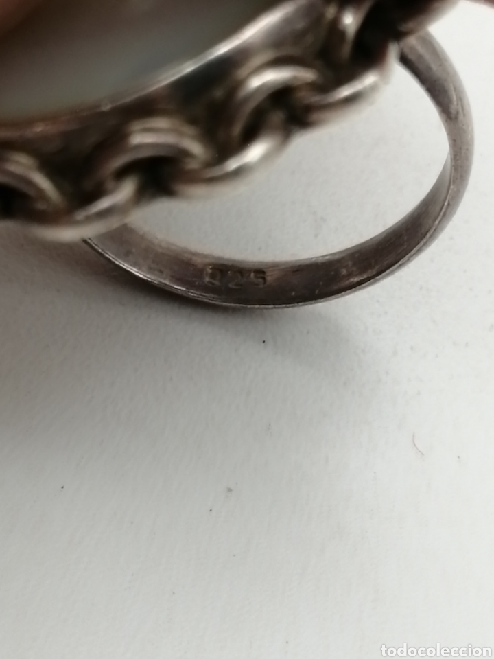 Joyeria: Anillo plata de ley y n&aacute;car - Foto 7