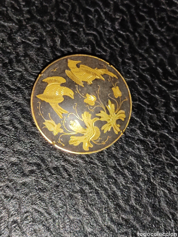 Joyeria: Gran Broche damasquinado, Toledo. - Foto 2