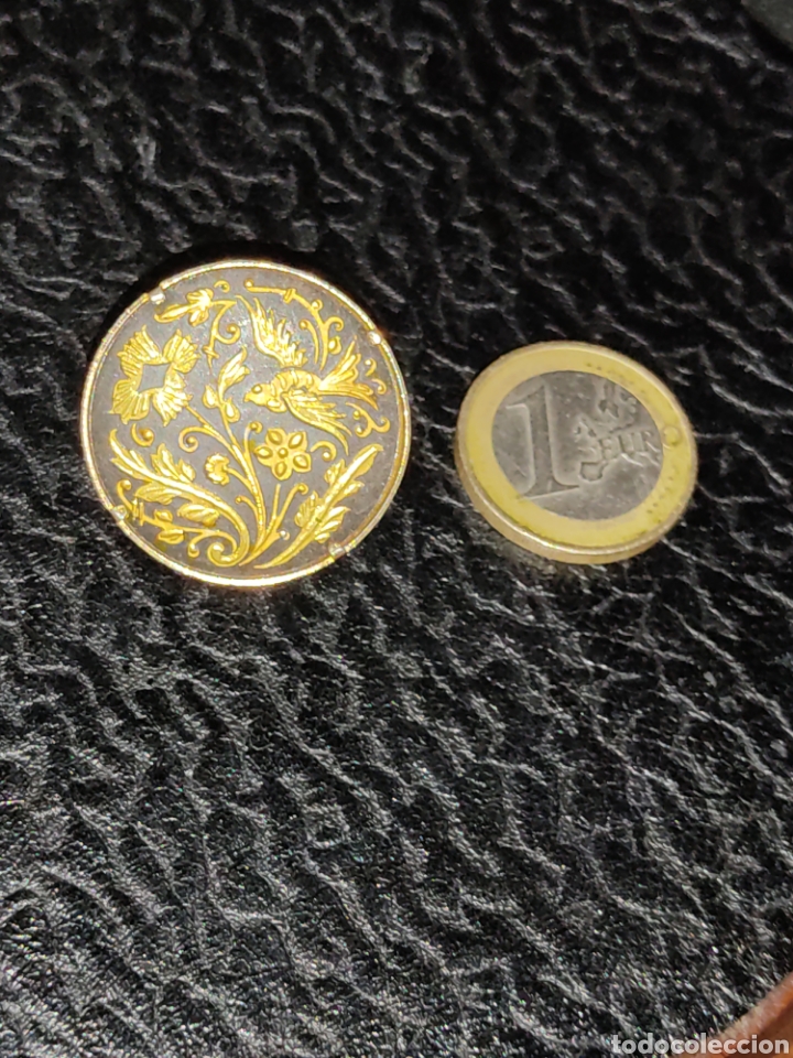 Joyeria: Broche damasquinado, Toledo. - Foto 2