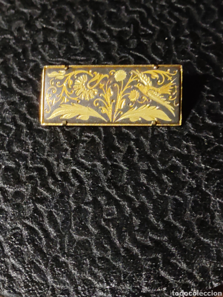 Joyeria: Broche damasquinado, Toledo. - Foto 3