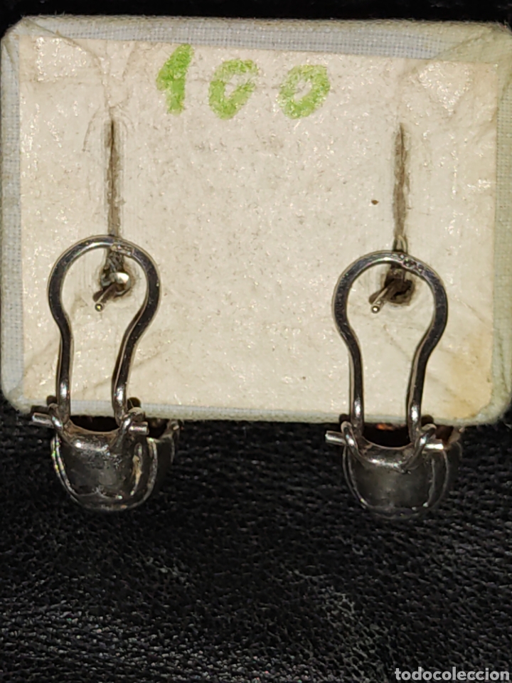 Joyeria: Pendientes de plata contrastada 925, vintage. - Foto 3