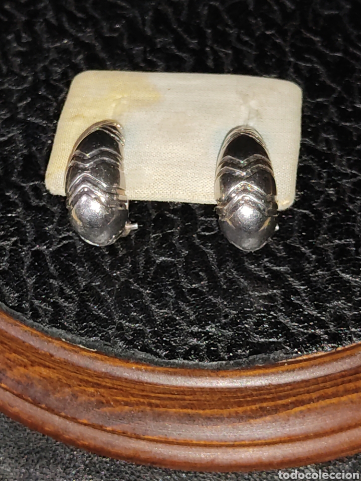 Joyeria: Pendientes de plata contrastada 925, vintage. - Foto 1