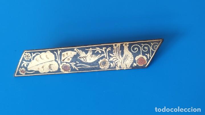 Joyeria: Broche damasquinado Toledo - Foto 1