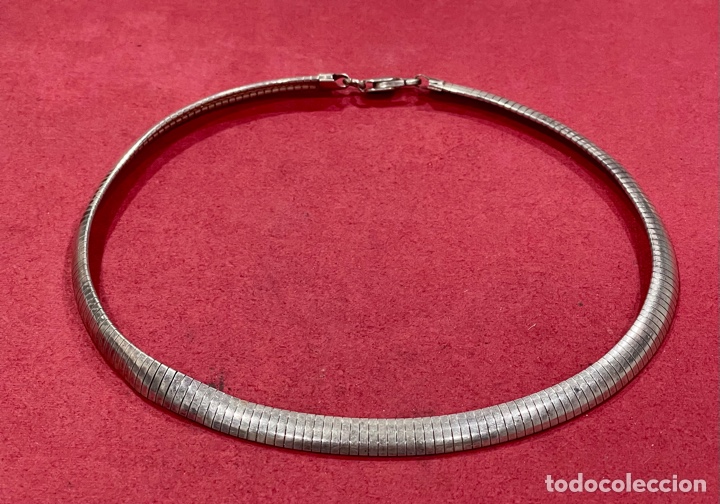 Joyeria: Bonito collar gargantilla, en plata de ley - Foto 1