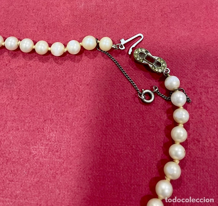 Joyeria: Antiguo collar de perlas. - Foto 3