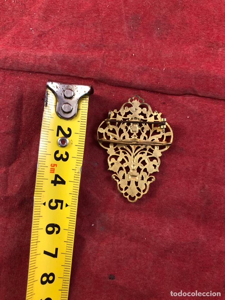 Joyeria: Broche dorado antiguo - Foto 3