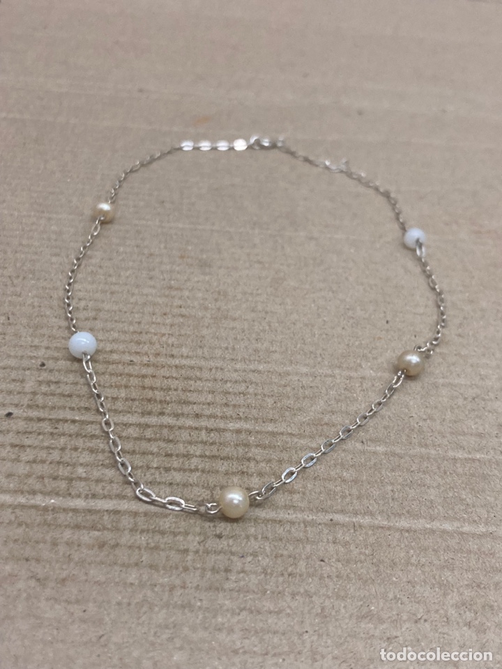 Joyeria: Gargantilla de plata y perlas /CC02 - Foto 1