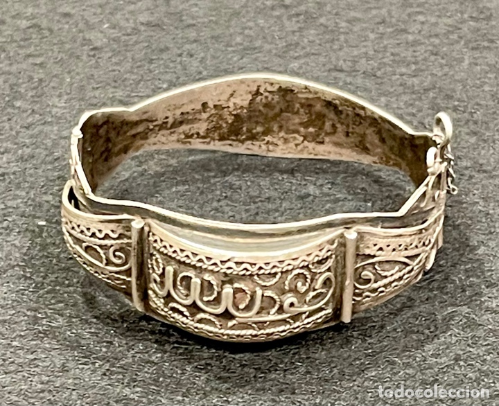 Joyeria: Bell&iacute;sima pulsera orientalista en plata de ley. - Foto 2