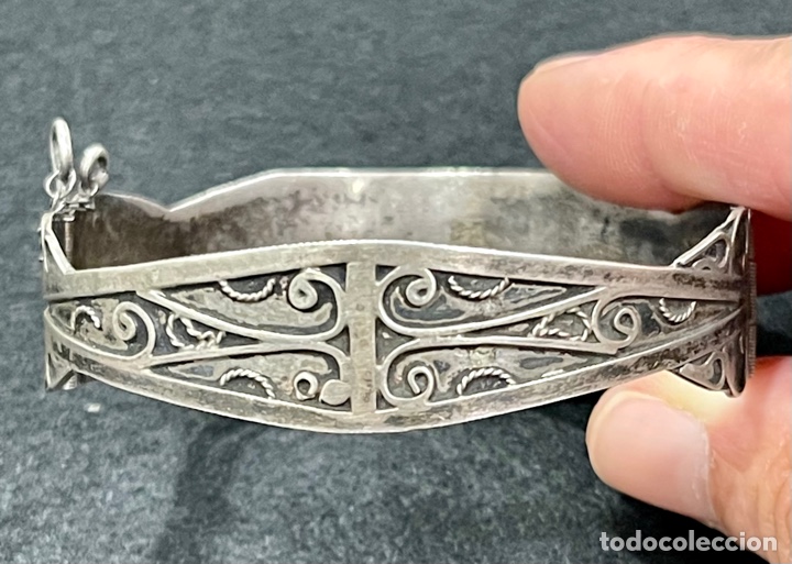 Joyeria: Bell&iacute;sima pulsera orientalista en plata de ley. - Foto 3