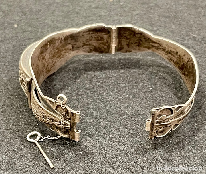 Joyeria: Bell&iacute;sima pulsera orientalista en plata de ley. - Foto 4
